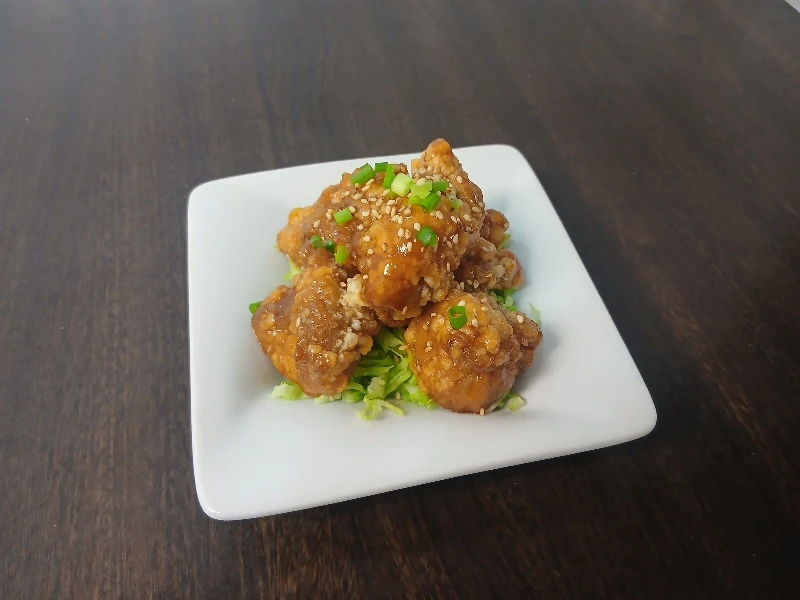 とりのから揚げ(油淋鶏風)