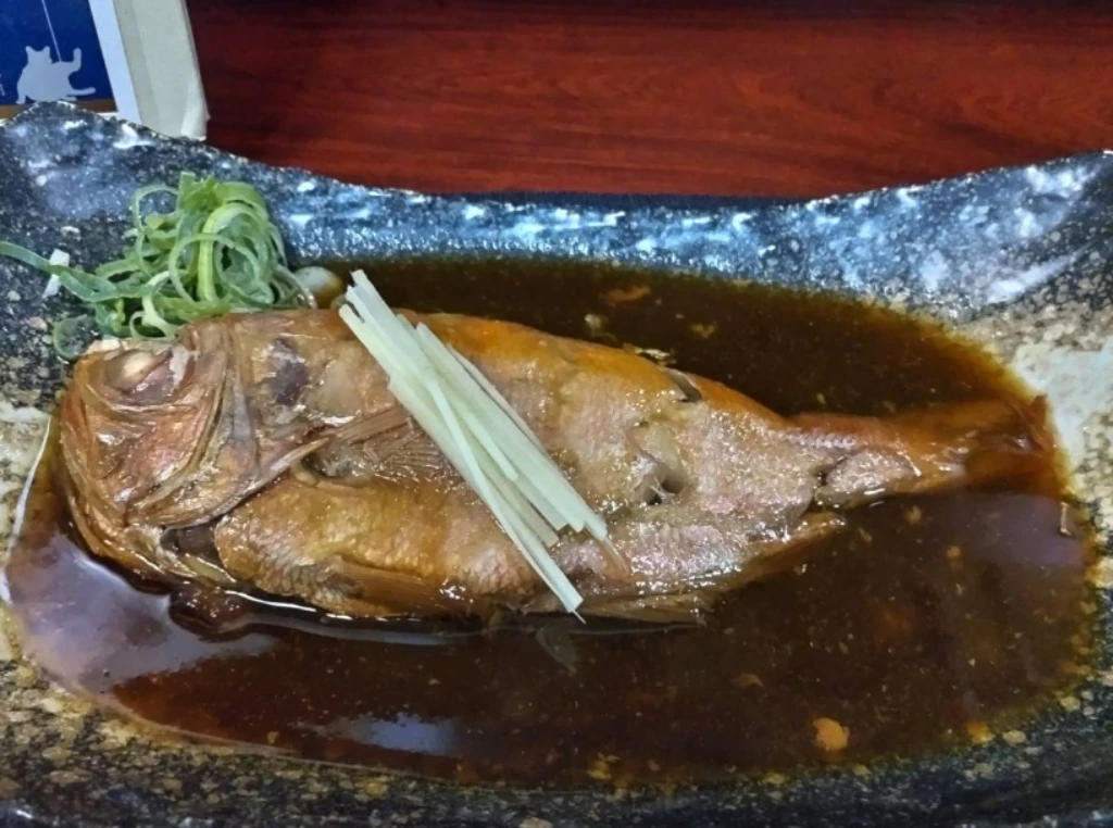 金目鯛の煮付け1500円