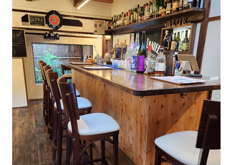 DINING BAR BLUE